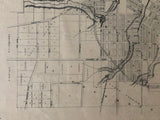 Thomson's Map of the Town of Barrie and Village of Allandale Showing Robert Simpson & Lount properties
