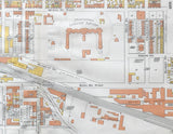 Close up of Goad Map of Toronto Plate 21
