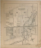 1876 Antique Map of Grimsby [Lincoln County, Southern Ontario]