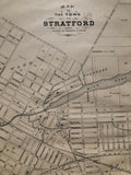 1879 Map of the Town of Stratford