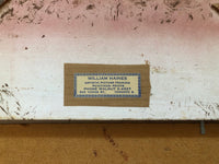 original William Haines Gallery Label