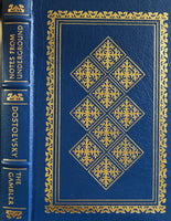 Dostoevsky Notes From Underground & The Gambler Easton Press Leather Collector's Editon Book