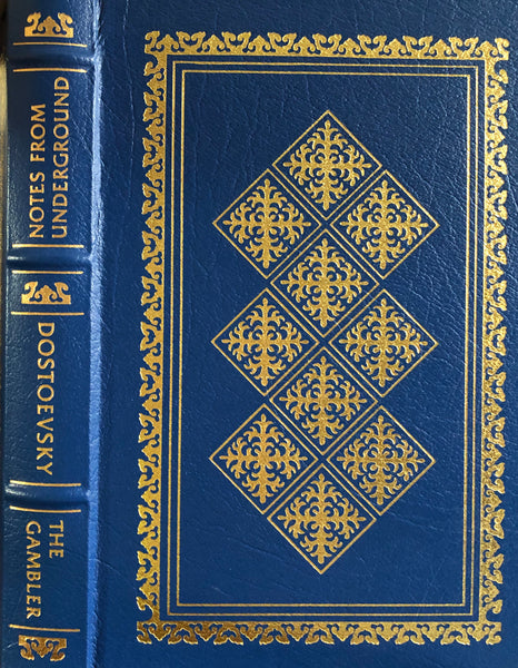 Dostoevsky Notes From Underground & The Gambler Easton Press Leather Collector's Editon Book