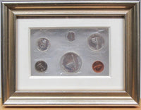 Royal Canadian Mint 1967 Centennial Coin Set Framed & Uncirculated