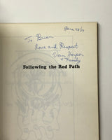 Following The Red Path: The Native People's Caravan, 1974 by Vern Harper signed book