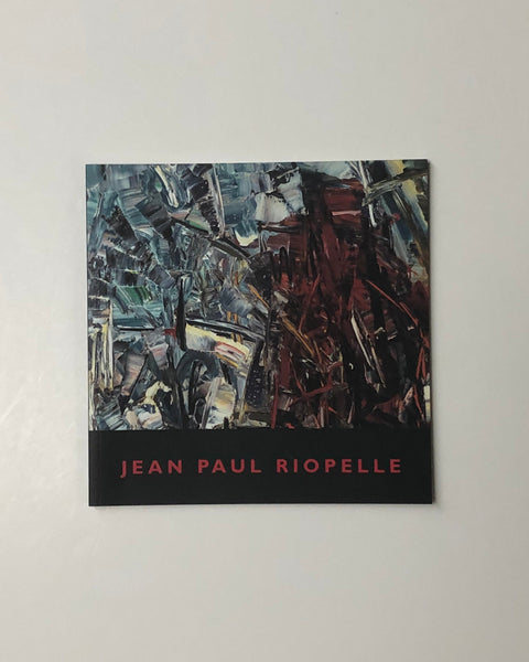 Jean Paul Riopelle by Rene Detroye paperback book