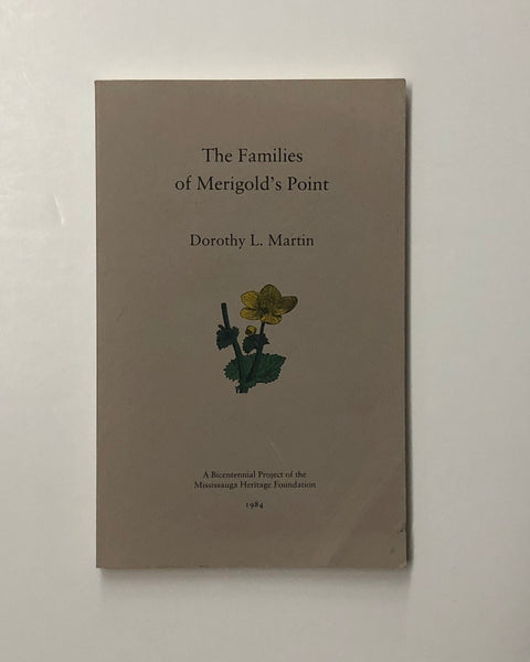 The Families of Merigold's Point by Dorothy L. Martin paperback book