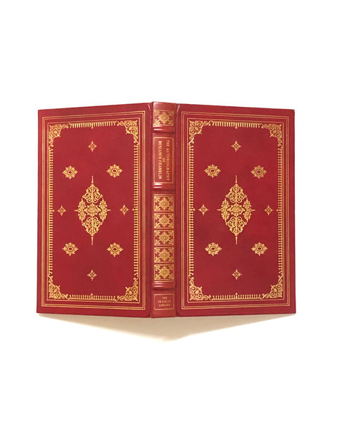 The Autobiography of Benjamin Franklin Franklin Library Leather bound book