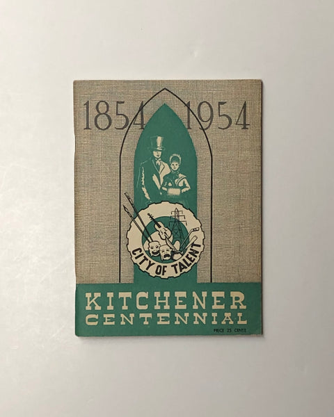 Kitchener Centennial 1854-1954 paperback book