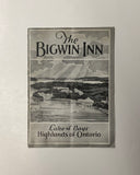 The Bigwin Inn: Lake of Bays, Highlands of Ontario rare pamphlet