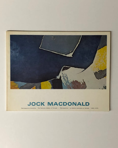 Jock Macdonald Retrospective Exhibition by R. Ann Pollock & Dennis R. Reid paperback book