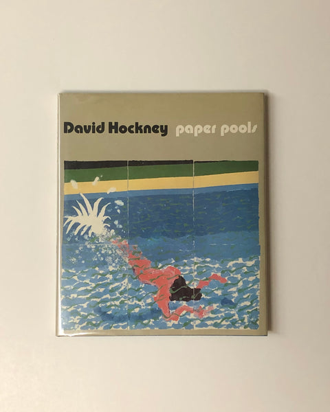 David Hockney: Paper Pools by Nikos Stangos hardcover book