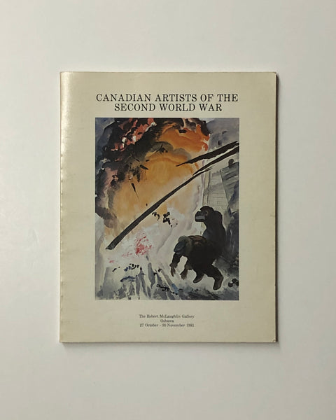 Canadian Artists of the Second World War by Joan Murray paperback book