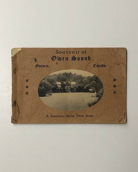 Souvenir of Owen Sound Ontario Canada Ontario Vintage Viewbook