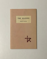 The Masons by Peter Taylor SIGNED paperback book