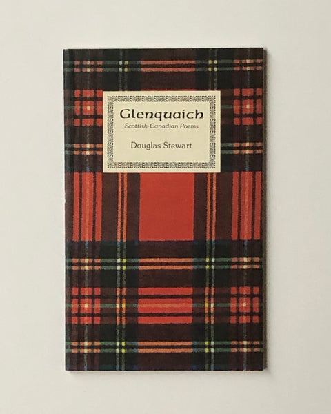Glenquaich Scottish-Canadian Poems by Douglas Stewart paperback book