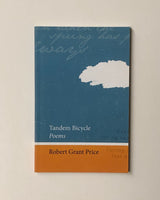 Tandem Bicycle Poems By Robert Grant Price paperback book
