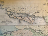 Manitolin Island & Georgian Bay on the 1878 Antique Map of Ontario