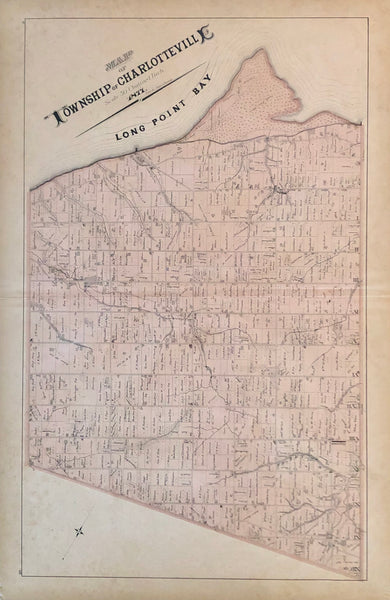 Map of the Township of Charlotteville 1877 [Norfolk County, Southwestern Ontario]