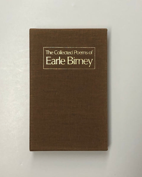 The Collected Poems of Earle Birney 2 Volumes