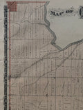 1878 Antique Map of South Monaghan Township & North Part of Bowmanville Ontario [Durham / Peterborough County]