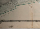 H. Belden & Co. 1878 Antique Map of Hallowell Prince Edward County