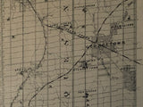 1879 Vintage Map of the County of Halton & Town of Milton Ontario