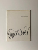 Gaudi by Henry-Russell Hitchcock paperback book