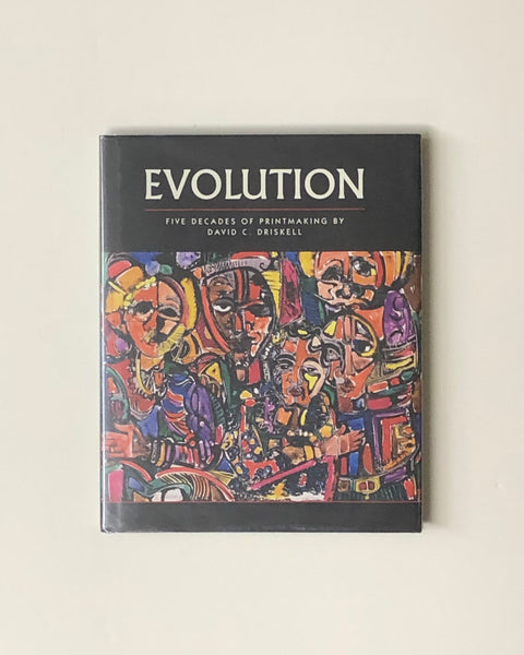 Evolution: Five Decades of Printmaking by David C. Driskell hardcover book