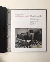 Marcel Duchamp: Manual of Instructions: Étant donnés by  Anne d'Harnoncourt & Michael R. Taylor