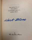 Signed by Herbert Block