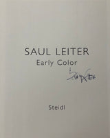 Signed by Saul Leiter 