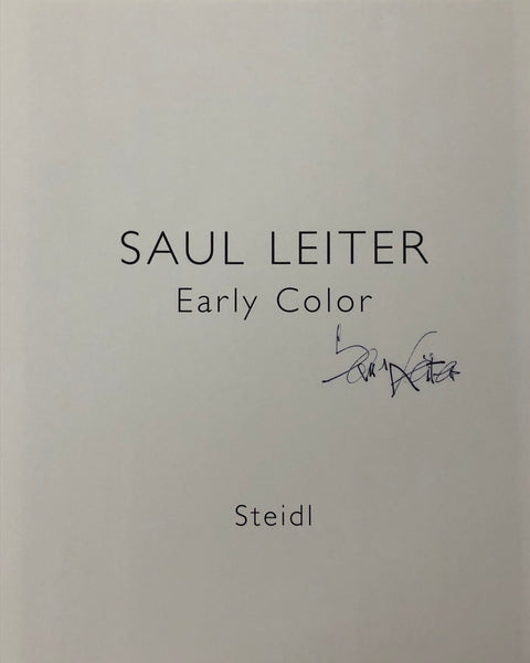 Saul Leiter Early Color by Saul Leiter SIGNED- Steidl | D&E LAKE 