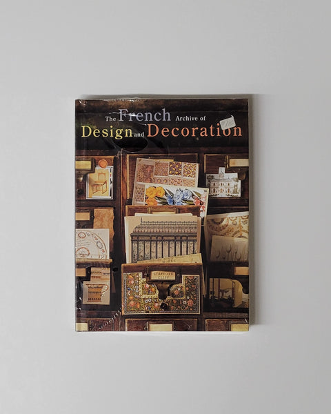 The French Archive of Design and Decoration by Stafford Cliff hardcover book