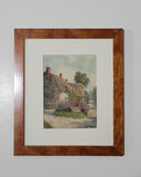 W.T. Wood [Canadian] Cottage Devonshire framed Watercolour