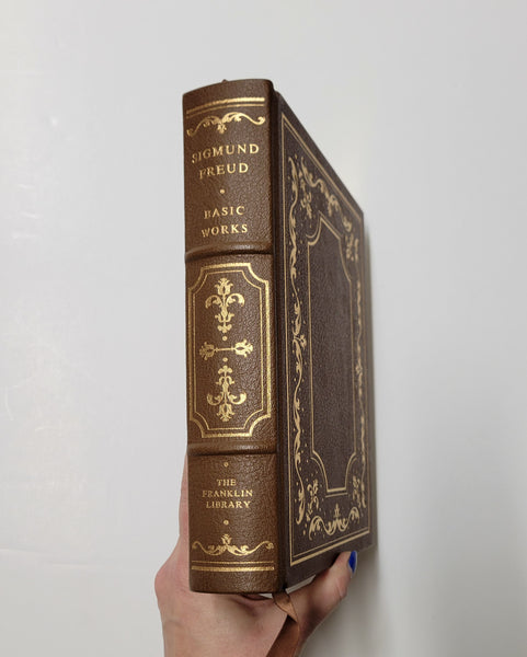 Basic Works of Sigmund Freud Franklin Library Leather book