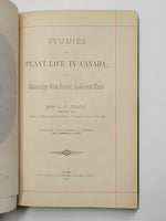 Studies Of Plant Life In Canada by Catharine Parr Traill hardcover book 
