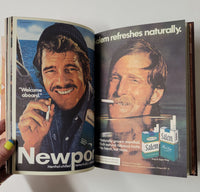 The Male Mystique: Men's Magazine Ads of the 1960s and '70s by Jacques Boyreau hardcover book