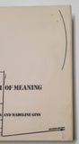 The Mechanism of Meaning by Arakawa and Madeline Gins hardcover book