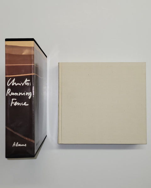SIGNED Christo: Running Fence: Sonoma and Marin Counties, California, 1972-1976 by Calvin Tompkins & David Bourdon hardcover book with slipcase
