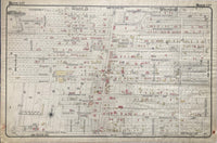 Antique 1910 Goad Map of Toronto Plate 127 Midtown Yonge & Eglinton 